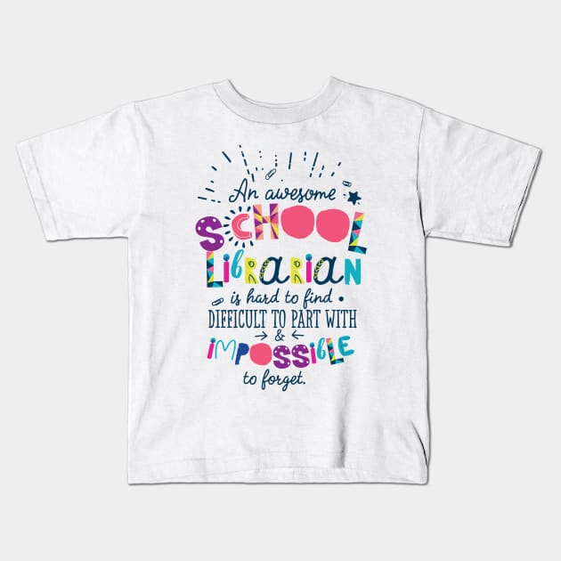 An Awesome School Librarian Gift Idea - Impossible to forget Kids T-Shirt by BetterManufaktur